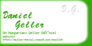 daniel geller business card